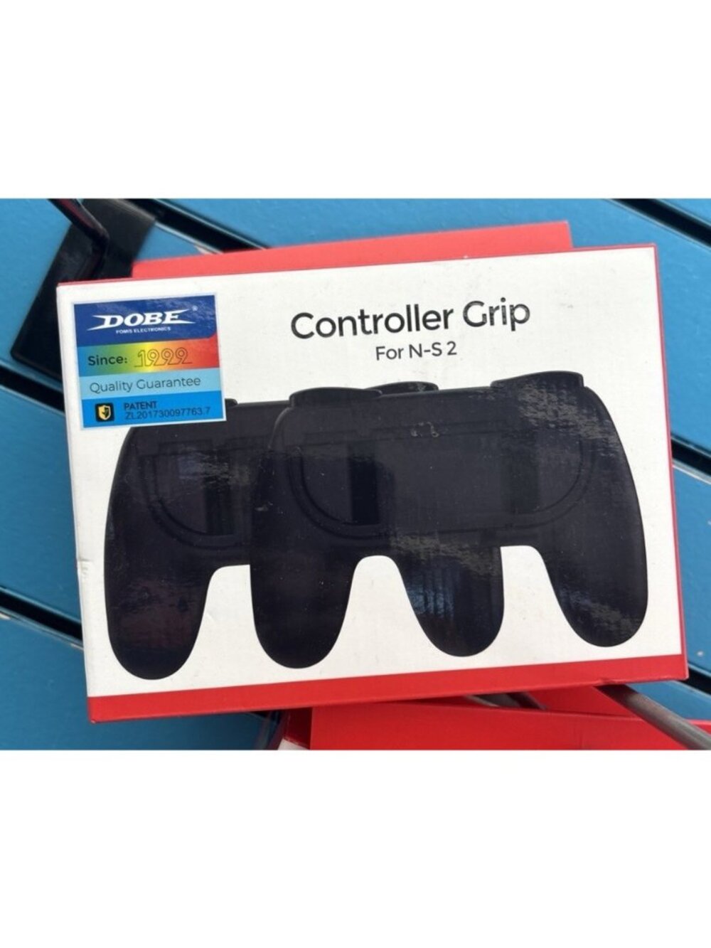 DOBE Controller Grip For N-S 2 for Nintendo Switch, Black, 2-Pack